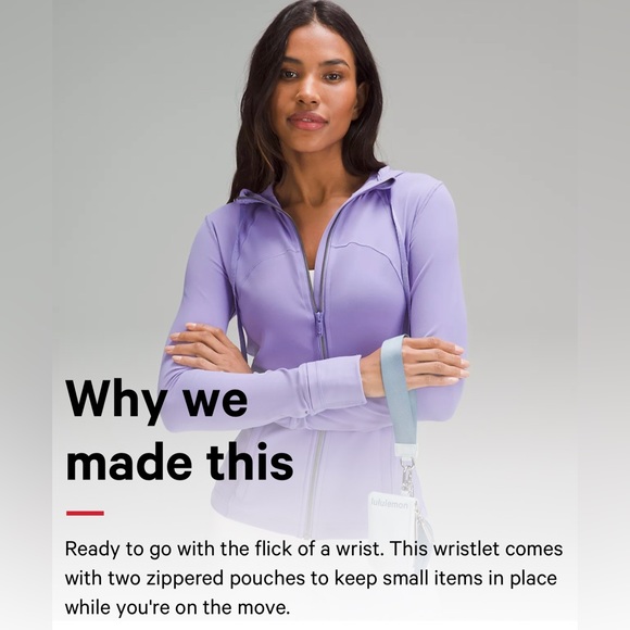 SOLD OUT EVERYWHERE: BNWT Lululemon Dual Pouch in Powder Blue and Utility Blue - Picture 7 of 11